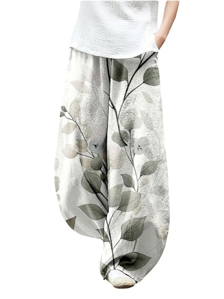 ZOCAVIA Japanese Style Lantern Pants for Women Summer Causal